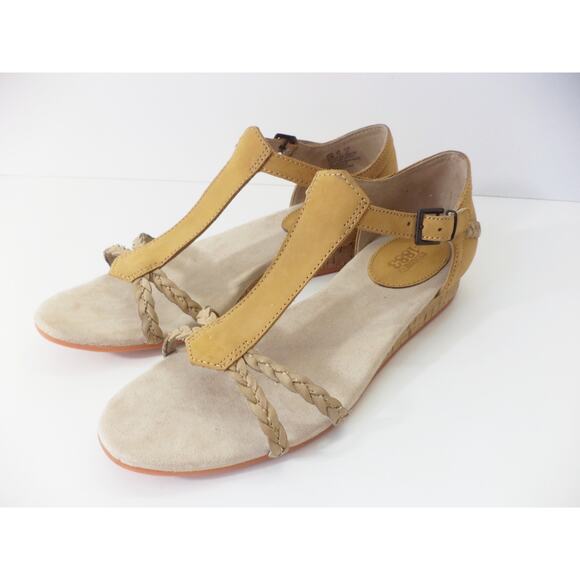 WOLVERINE 1883 COLLECTION TILLEY TAN NUBUCK LEATHER SANDAL SHOE EUR 41 US 9.5M - Picture 1 of 9